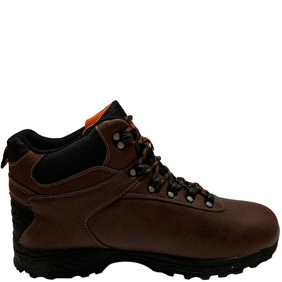 COPY - Weatherproof Vintage Mens Jason Waterproof Hiking Boots Med Brown Leathe… - Picture 3 of 5